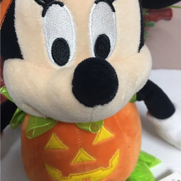 Disney Pumpkin HALLOWEEN  Mickey  Stuffed Toy - Picture 11 of 12